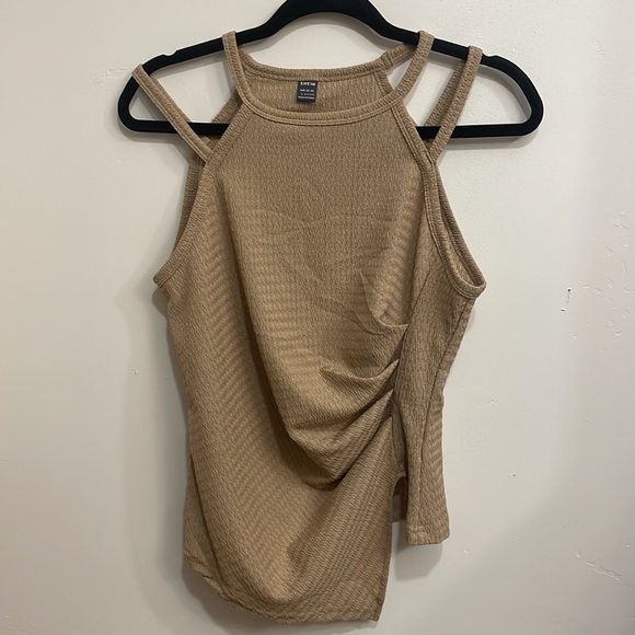 SHEIN tan tank top size‎ large - Picture 3 of 6